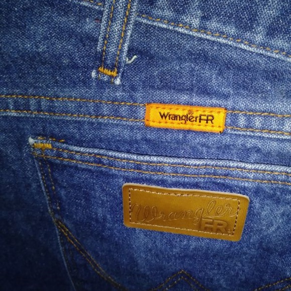 Men's FR work Jeans by Wrangler - Picture 2 of 2